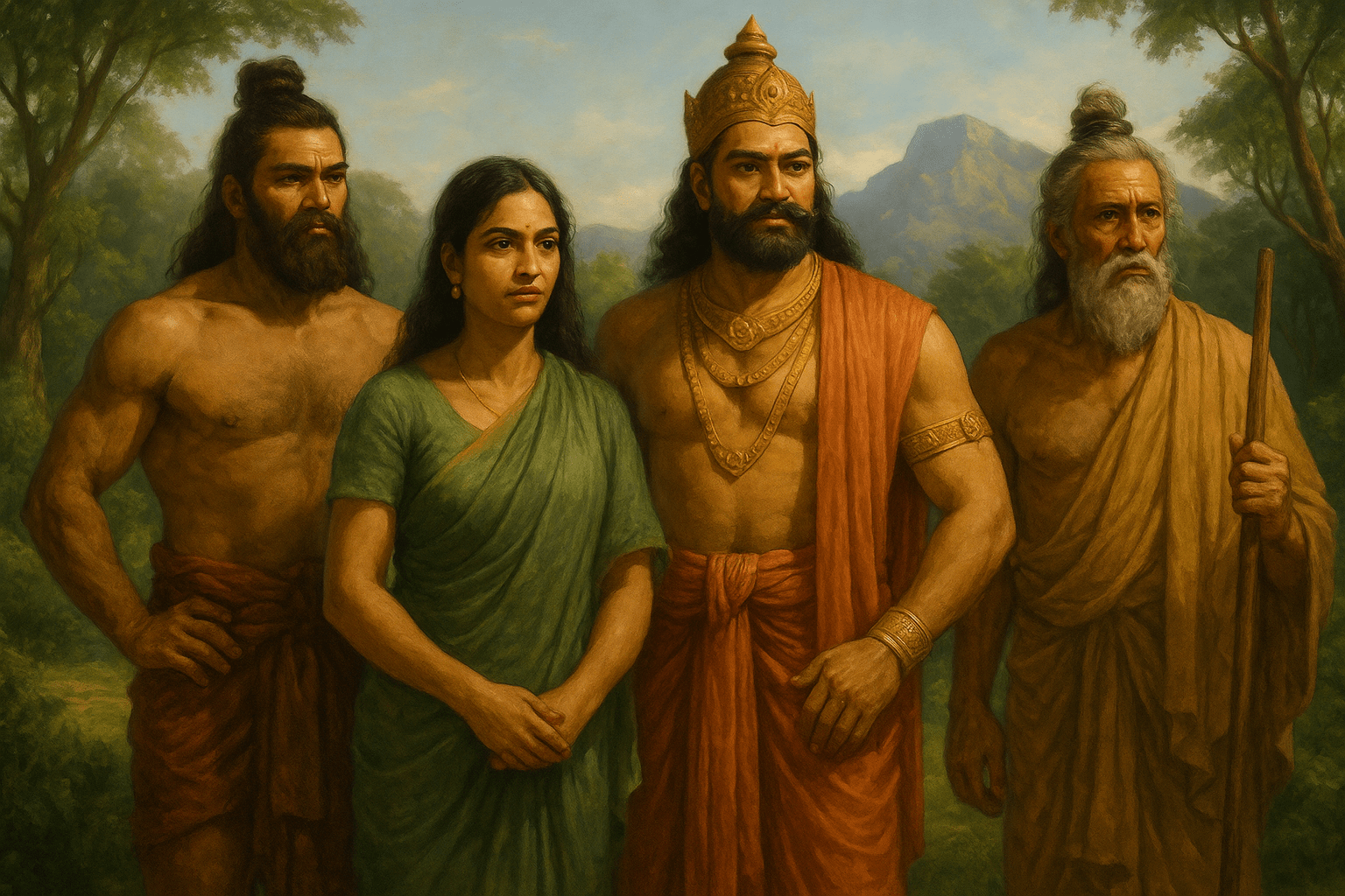 The Four Hela Clans — Yakka, Nāga, Deva & Raksha: The Real People Behind the “Demons” of Lanka