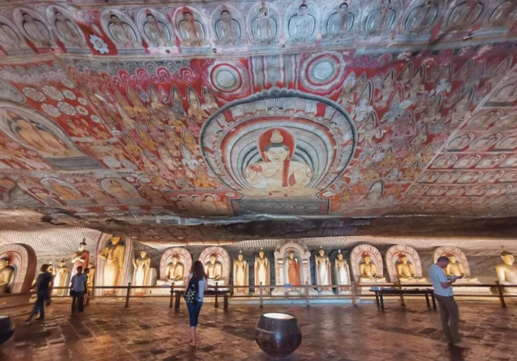 Temple murals